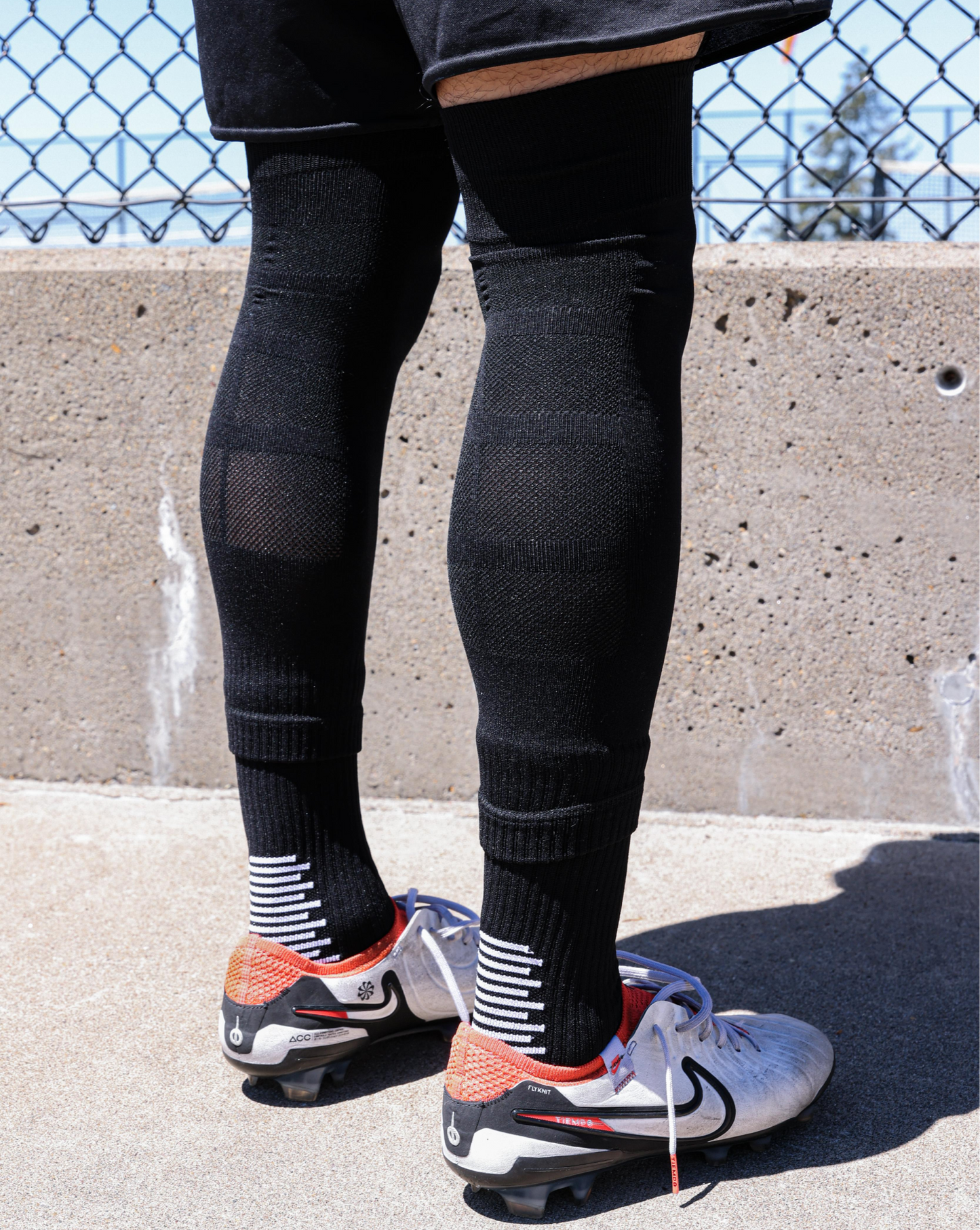 SL FLEX Sock Sleeve Black Side View Standing