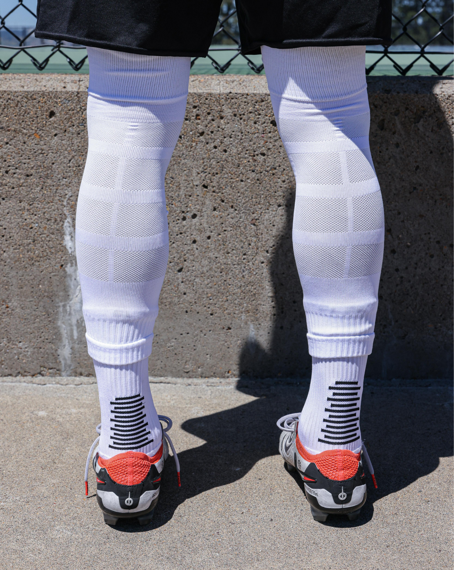 SL FLEX Sock Sleeve White Back View