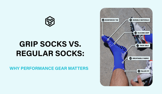 Grip Socks vs. Regular Socks: Why Performance Gear Matters