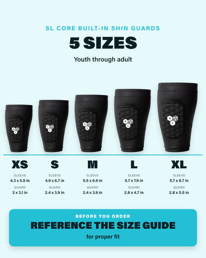 SL CORE - Built in Shin Guards
