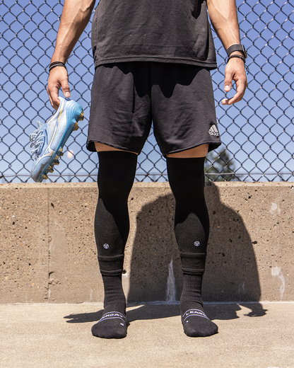 SL CORE - Cut Socks Black
