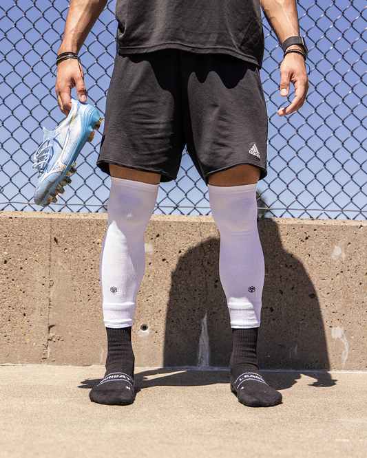 SL CORE - Cut Socks White