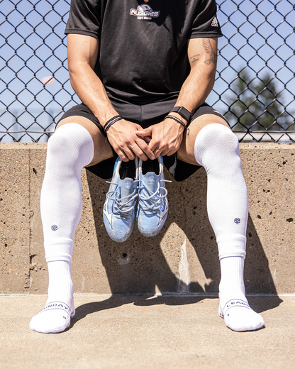SL CORE - Cut Socks White
