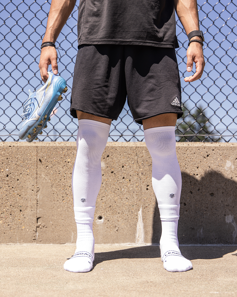 SL CORE - Cut Socks White