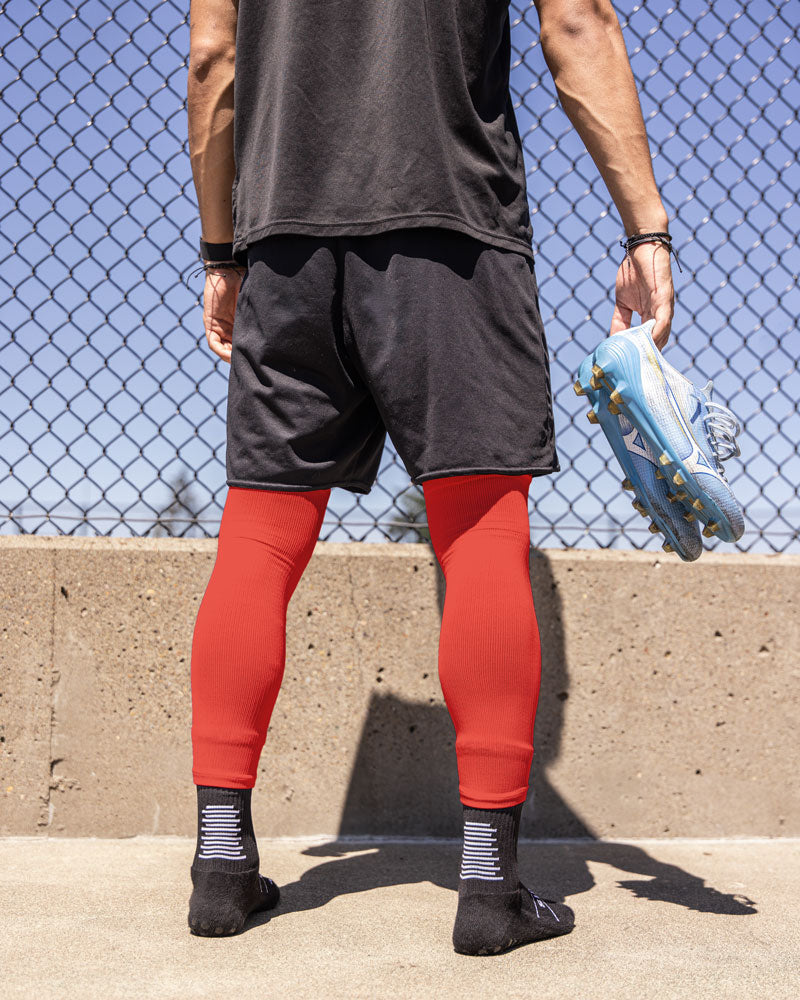 SL CORE - Cut Socks Red
