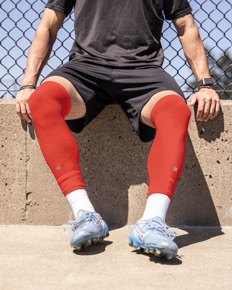 SL CORE - Cut Socks Red