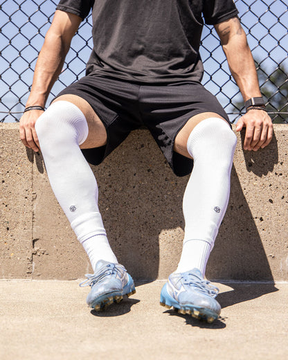 SL CORE - Cut Socks White