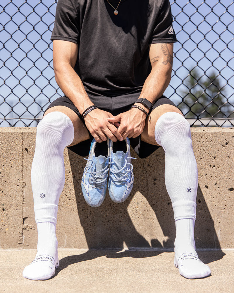 SL CORE - Cut Socks White