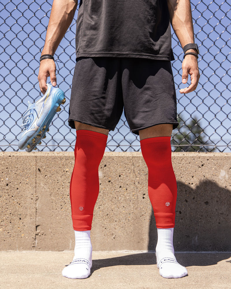 SL CORE - Cut Socks Red
