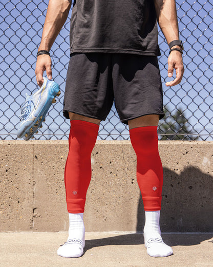 SL CORE - Cut Socks Red