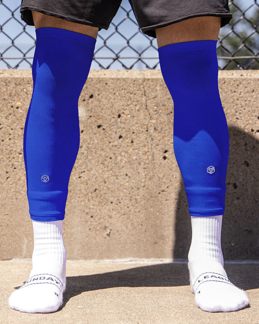SL CORE - Cut Socks Blue