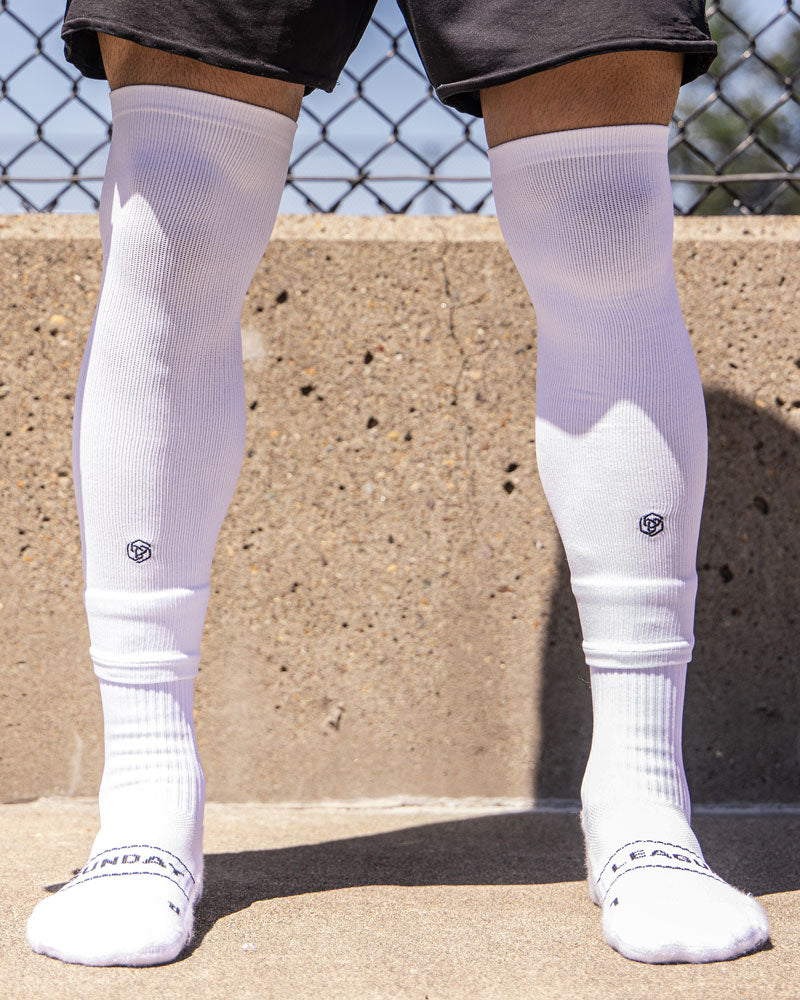 SL CORE - Cut Socks White