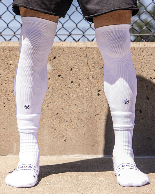 SL CORE - Cut Socks White