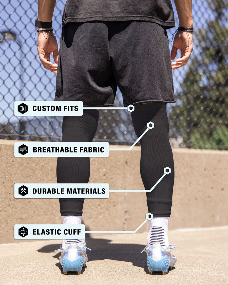 SL CORE - Cut Socks Black