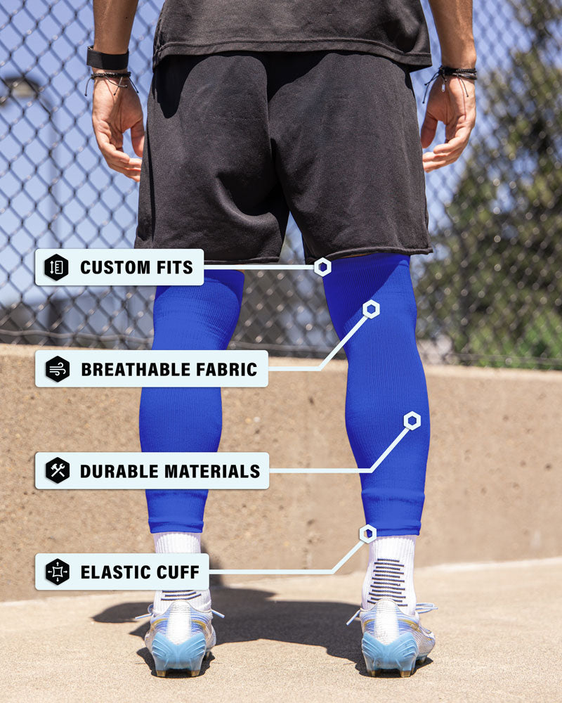 SL CORE - Cut Socks Blue