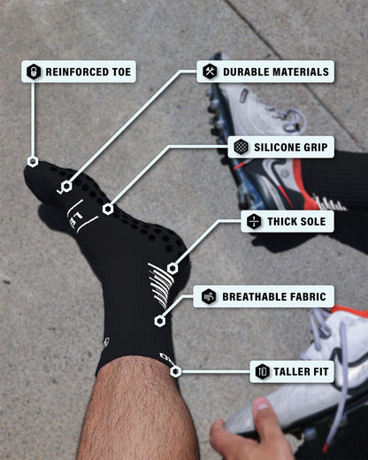SL PRO - Grip Socks Black