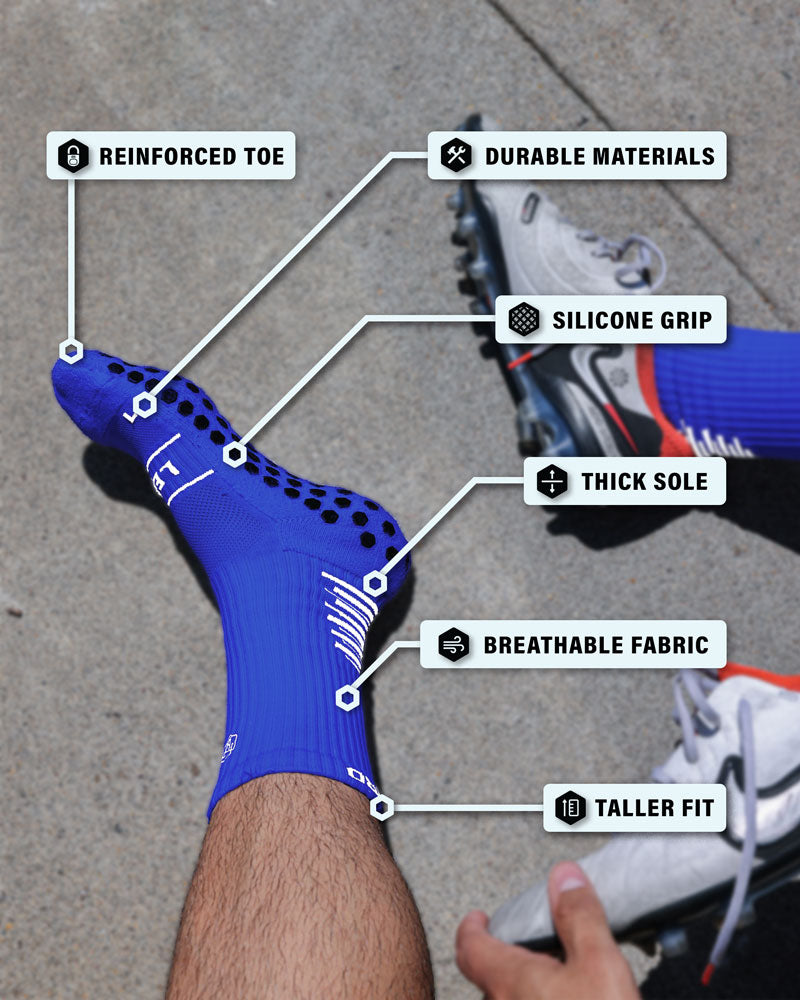 SL PRO - Grip Socks Blue