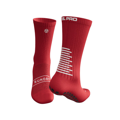 SL PRO - Grip Socks Red